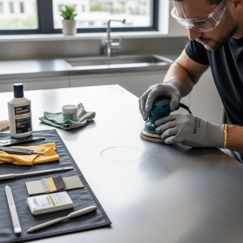 Butcher Block Countertop Repair