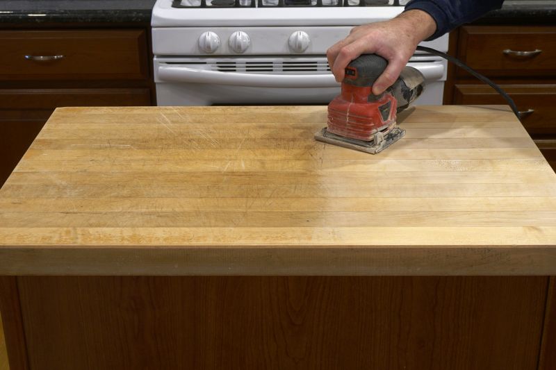 Cost of Butcher Block Repair — Cost of Butcher Block Countertop Repair